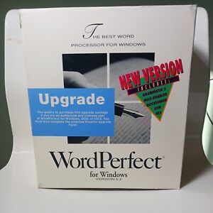 WordPerfect Suite for Windows version 5.2 Complete 