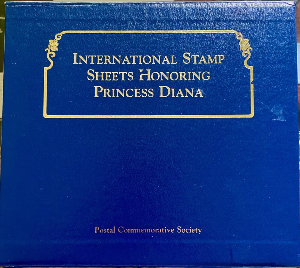 Hojas de sellos conmemorativos colección de la princesa DIANA Foto 1 de 2