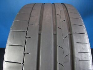 Used Continental Sport Contact 6   265 40ZR 21   6/32 Tread   No Patch  1025F