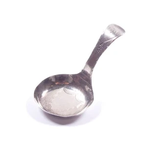 Georgische Dose Löffel Sterlingsilber Thomas Willmore 1800 gepunzt  - Bild 1 von 8