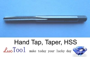 3-56 UNC Hand Tap Taper GH2 Limit 3 Flute HSS Taper Chamfer Uncoated Thread #3 - Picture 1 of 7