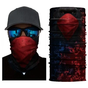 Pull Up Face Mask Scarf Anti Pollution Cycle Snowboard Motorcycle Mask UK Ape#10 - Picture 1 of 5