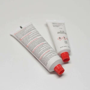 Pasta BPO blanca, endurecedor para espátula, espátula fina, resina de poliéster, tubo 15 g, 60 g  - Imagen 1 de 9