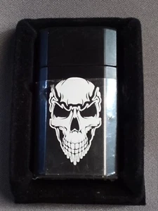 Zippo Ronson Jet Lite Blister Card Skull Lighter New - Picture 1 of 4