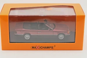 MAXICHAMPS / MERCEDES-BENZ 300 CE-24 CABRIOLET /1991 / ROSSO / 1:43 / NUOVO - Foto 1 di 3