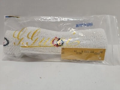 RARE Vintage GUCCI Sports Athletic Red Green Cotton Headband Sweatband - Image 1 of 4