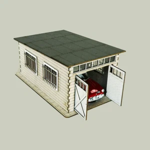 1:32 Maßstab Garage/Werkstatt-Kit für Slots - Bild 1 von 6