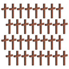 Religious Charms 50pcs Cross Pendants for DIY Bracelets & Hand Chains