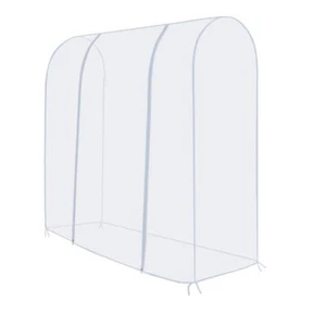 Garment Rack Cover Clothes Garment Rack Cover 5 Ft With Strong Zipper Protective - Picture 1 of 6