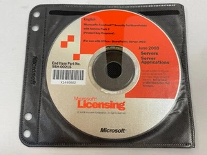 Microsoft Forefront Security for SharePoint with Service Pack 2 DVD with KEY! - Picture 1 of 9