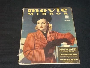 1939 DECEMBER MOVIE MIRROR MAGAZINE - CAROLE LOMBARD FRONT COVER - E 15356 - Picture 1 of 2