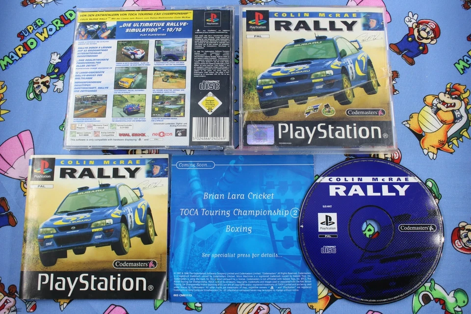 PLAY STATION PS1 PSX COLIN MCRAE RALLY PAL ALEMANIA - Imagen 1 de 1