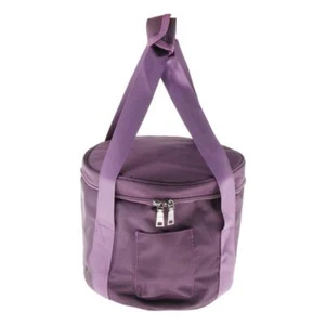 Portable Purple Oxford Carrying Case Crystal Singing Bowl Storage Bag 10inch - Picture 1 of 10