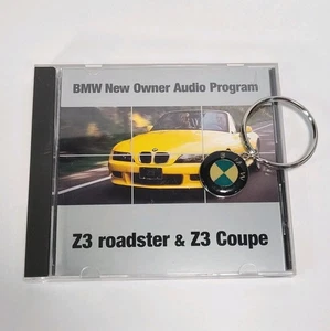 BMW Z3 Roadster Z3 Coupe Owners Audio Program CD Disc + BMW Keychain - Picture 1 of 5
