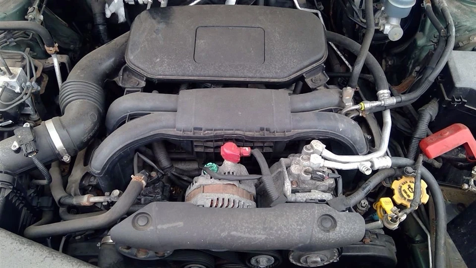 Engine 2.5L Automatic CVT California Emissions VIN B SOHC Fits 12 LEGACY 6683300 - Image 1 of 4