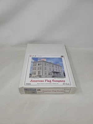 BTS (Better Than Scratch) 28108 HO Scale American Flag Company Kit NEW SEALED - Image 1 of 4