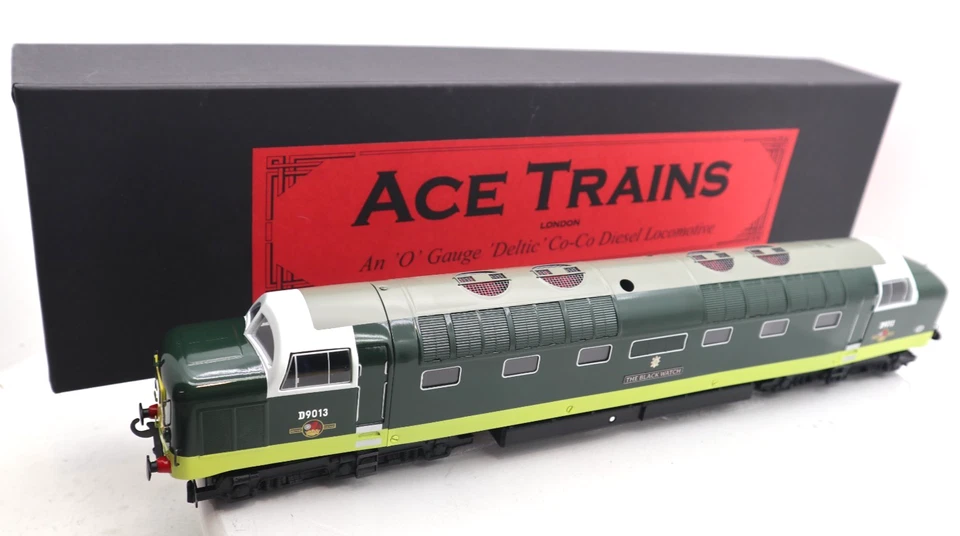 ACE Trains, O, #9013 BR, 'Deltic' Co-Co Diesel Locomotive 2/3R DC, Snd, C8 LN/OB - Image 1 of 4