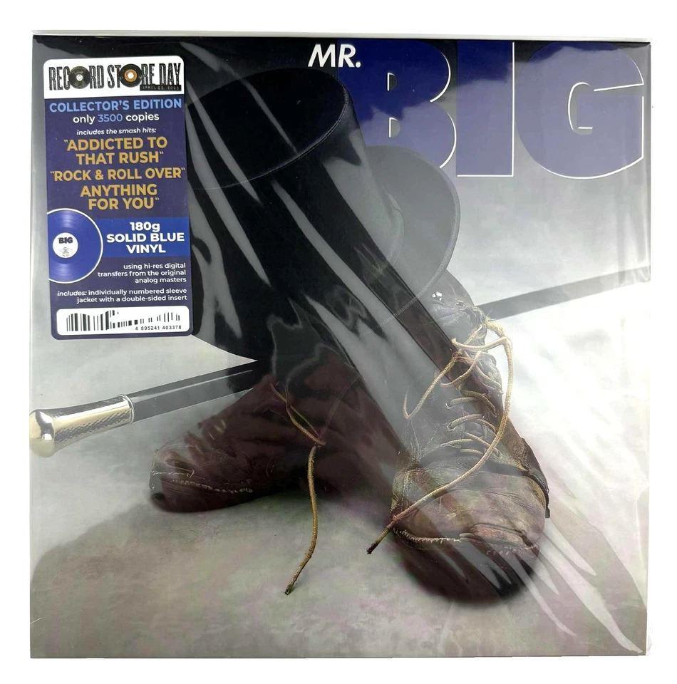 Mr. Big S/T Self Titled Blue Colored Vinyl LP Record RSD New Sealed - Image 1 of 4