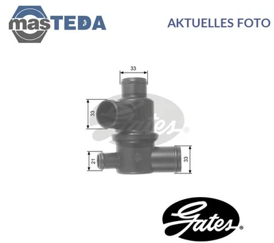 TH14687 KÜHLFLÜSSIGKEIT KÜHLER THERMOSTAT GATES FÜR LADA SAMARA,OKA - Image 1 of 4