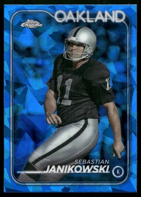 Sebastian Janikowski - 2024 Topps Chrome Sapphire Football #154 - Image 1 of 2