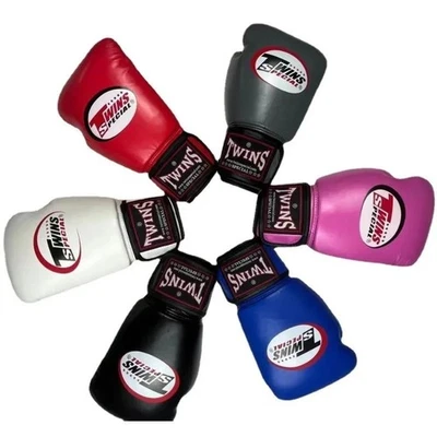 Twins Special Muay Thai Fancy Boxing Gloves FBGV Size 8 10 12 14 16 oz - image 1 of 4