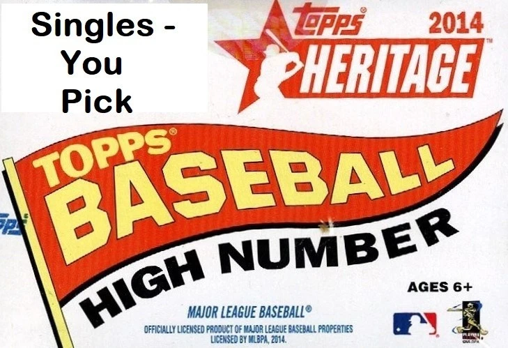 2014 Topps Heritage High Singles - You Pick - Nr Mint - Image 1 of 1