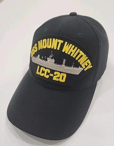 USS Mount Whitney LCC-20 Ship Cap Hat Snapback - Picture 1 of 4