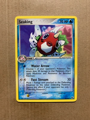 Seaking 21/109 EX Ruby & Sapphire - Rare Pokemon Card - NM/Mint - Image 1 of 2
