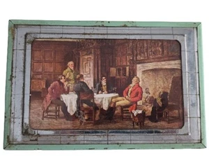 Rare Trinket Box Groom Wedding Keepsake "Last Of His Bachelor Days" Metal Mirror - Picture 1 of 9