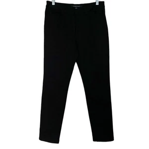 Andrew Marc Women's Black Straight Leg Mid Rise Pants Size 6 - Picture 1 of 4