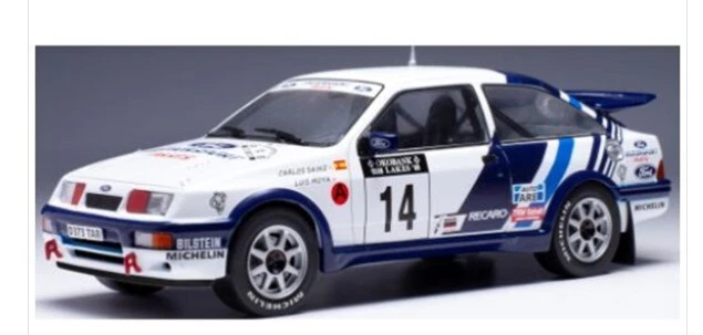 IXO MODELS FORD SIERRA RS COSWORTH LAKES RALLYE 1988 1-24 SCALE 24RAL032B - Image 1 of 1