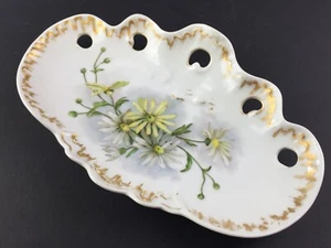 Vintage ELITE LIMOGES FRANCE DEPOSE Trinket Dresser Vanity Dish Tray - Picture 1 of 13