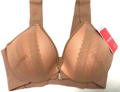 Sutiã SPANX Underwire Ilusão Renda Brallelujah Fecho Frontal Cobertura Total 30061R - Imagem 1 de 4