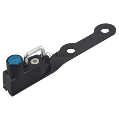 Llave de seguridad antirrobo bloqueo casco motocicleta apta para YAMAHA MT-10 FZ-10 negra Foto 1 de 4