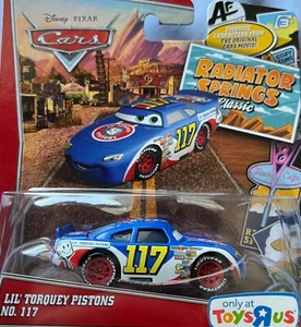 DISNEY PIXAR CARS "LIL' TORQUEY PISTONS...A.K.A. RALPH CARLOW" NEW IN PACKAGE - Picture 1 of 3