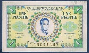 INSTITUT D'EMISSION C L V - UNE PIASTRE Pick n° 93 de 1953 en TTB A.26044287 - Bild 1 von 2