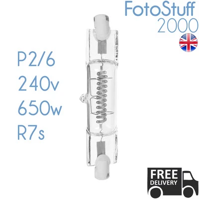 P2/6 240v 650w R7s 79mm Generic Unbranded Bulb Lamp P2 6 6365R - Image 1 of 2