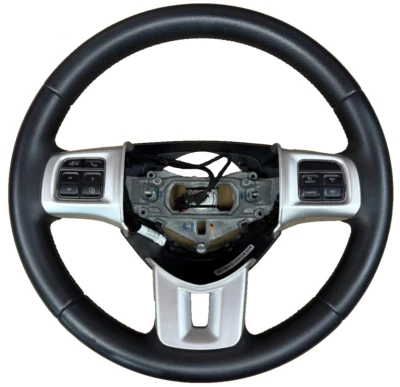 2011-2014 Dodge Challenger SRT Leather Wheel 1PC32XDVAD Switches Steering Mopar - Image 1 of 4