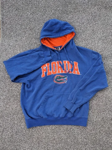 Florida Gators Hoodie Mens Large Blue Hooded Sweatshirt Long Sleeve Cover