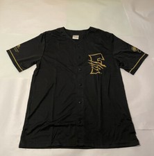 Fresno Grizzlies Chukchansi Gold Casino Men's Baseball Jersey XL Black Gold #19