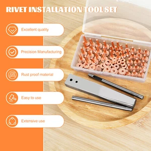 Rivets Setting Tool Metal Rivets Install Tool Efficient Rivets Fitting CohyM - Picture 1 of 11