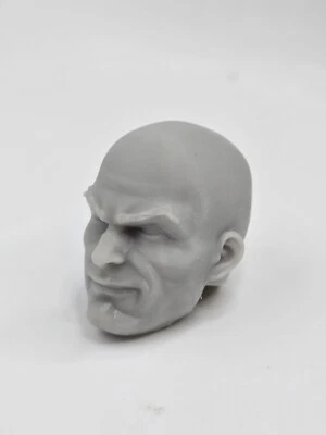 3D-печатная голова Лекса Лютора Supervilian 6 дюймов 1:12 GI Joe классифицированная ЛЕГЕНДЫ MARVEL - Изображение 1 из 2