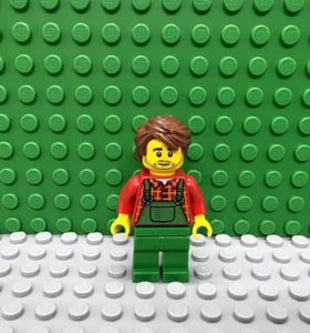 Lego mini figure Farmer city town NEW - Picture 1 of 1