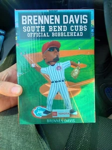 Brennen Davis 2022 South Bend Cubs Bobblehead  Chicago Brennen Davis SGA new - Picture 1 of 2
