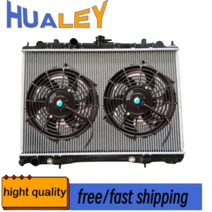 Premium Radiator+fan For 2001-07 2005 NISSAN X-TRAIL XTRAIL T30 2.5L Auto/Manual - Picture 1 of 6