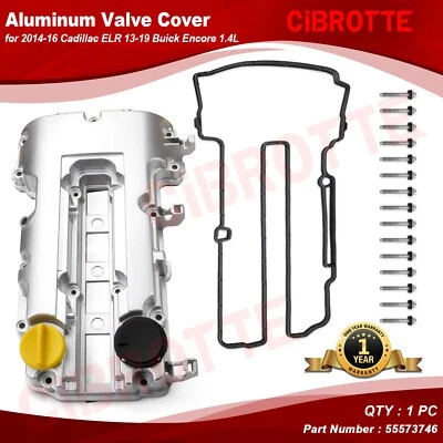 Upgrade Aluminum Valve Cover Kit for 14-16 Cadillac ELR 13-19 Buick Encore 1.4L - Image 1 of 4