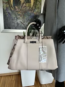 GUCCI Lady Bamboo Moon Python Premium Large Shopper Handtasche hochwertige Leder - Bild 1 von 24