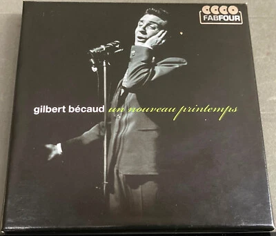 Gilbert Bécaud: UN NOUVEAU PRINTEMPS - 4CD Box Set - Membran Music - 2009 - MINT - Bild 1 von 4