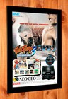 Fatal Fury 3 / Double Dragon Neo Geo SNES Vintage Mini Poster / Ad Page Framed