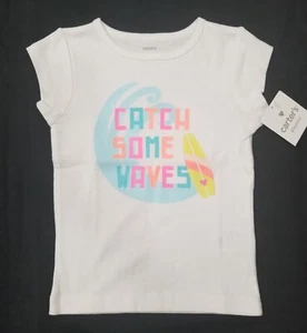 New Carter's Toddler Girl Short Sleeve Size 3T Tee Shirt ( K204 ) - Picture 1 of 6